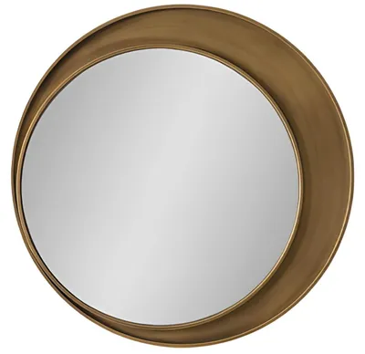 Produktbild von Eleganter Wandspiegel Stilvolle Metallumrandung Designer Glasspiegel
