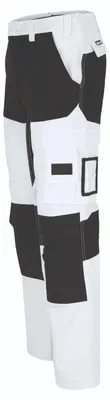 Immagine prodotto di Pantaloni da lavoro - HECTOR bianco/nero - 54