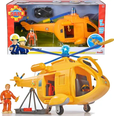 Zdjęcie produktu dla Helikopter ratunkowy Strażak Sam Wallaby 2 światło/dźwięk + figurka