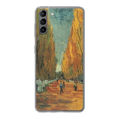 Produktbild von MuchoWow® Handyhülle Schutzhülle Hülle für Samsung Galaxy S21 Plus Elysische Felder - Vincent van Gogh Silikon Softcase Handy Hülle - Handy-Tasche