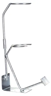 Produktbild von Benbow Halter Für Lackierpistole Und Lackiersieb 37 X 8,5 X 20 Cm Lackierpistolenhalter, Drehlackierständer, Lackierbock, verzinkt, Lackierung