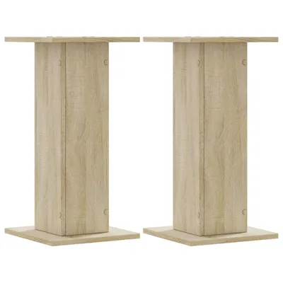 Obrázek produktu pro vidaXL Stojan na rostliny 2 ks dub Sonoma 30x30x60 cm Materiál na bázi dřeva
