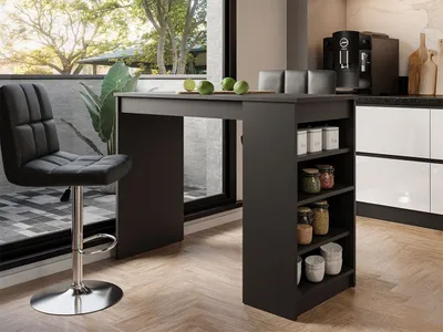 Obrázok produktu pre Barový stôl BIRKET - čierny