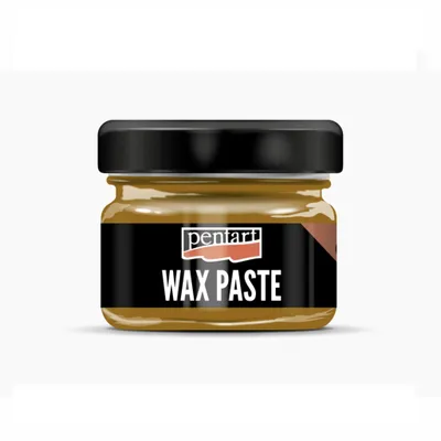 Produktbild von PENTART Wachspaste, 20 ml, Gelb