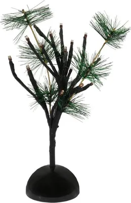 Obrázok produktu pre Smrekovec svetelný 30 cm s 20 LED diódami - interiérová dekorácia na batérie