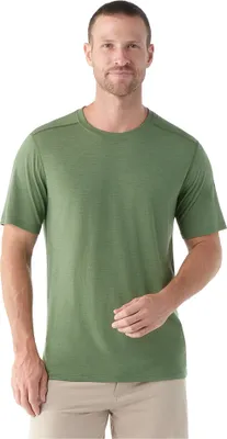 Immagine prodotto di Maglietta a maniche corte Smartwool Merino, colore verde, taglia L (uomo), colore verde, taglia L