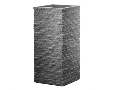 Obrázek produktu pro Nohel Garden Obal na květník TEGULA plastový 27x27x60cm