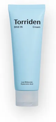Obrázek produktu pro Torriden DIVE IN Cream – hydratační pleťový krém s 5D kyselinou hyaluronovou - 80 ml