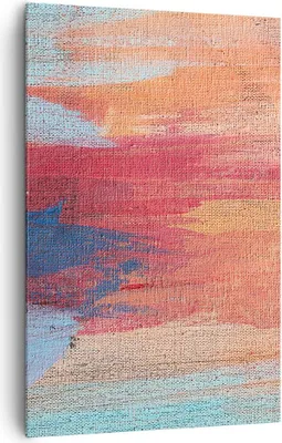 Produktbild von Bild auf Leinwand - Leinwandbild - Einteilig - Die Farben Farben Abstraktion - 80x120cm - Wand Bild - Wandbilder - Leinwanddruck - Wanddekoration - Leinwand bilder - Wandbild - PA80x120-5069