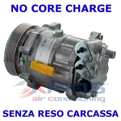 Produktbild von MEAT & DORIA K11386R 7C16 Klimaanlage Klimakompressor passend für PEUGEOT 407 SW (6E) 407 (6D) 607 (9D, 9U) 407 Coupe (6C) für CITROËN BERLINGO (B9)