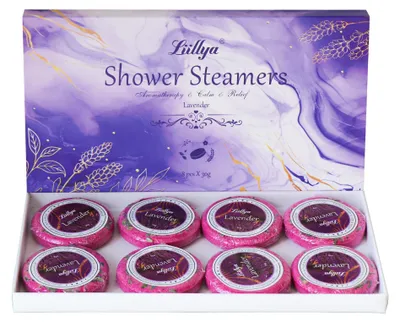 Productafbeelding van Solidchoice - Lavendel Douchestoomboten voor Ontspanning en Aromatherapie