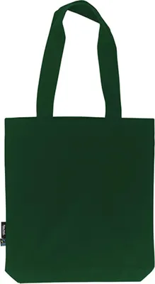 Produktbild von Neutral O90003 | Twill Bag / Einkaufstasche / Fairtrade- - Farbe: Bottle Green - Größe: 38 x 42 x 7 cm