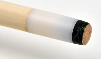 Image de Queue de billard de luxe 12mm avec cuir à visser, queue de billard monobloc, taille:environ 140 cm