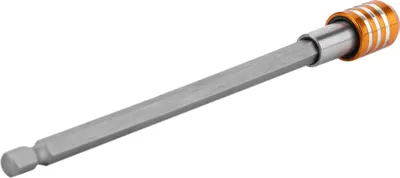 Obrázek produktu pro rychloupínací držák šroubováku s bitem 1/4'' se šestihrannou stopkou z nerezové oceli (150 mm žlutý)
