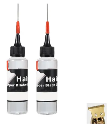 Produktbild von Schmieröl für Haartrimmer, 60 ml x 2 Stück, für Rasierer und Haarschneider