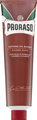Produktbild von Crema Barba Tubo Rossa Emoliente Rasiercreme 150ml - Proraso