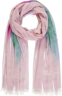 Produktbild von Passigatti Schal Jaquard m. Flamingodruck, Gr. ONESIZE