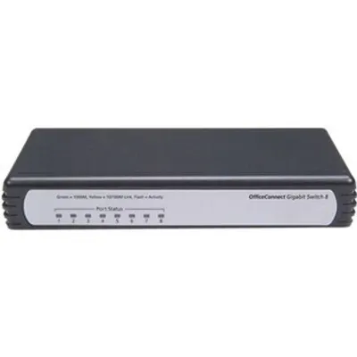 Produktbild von HPE V V1405C-8G Switch, Unmanaged, L2, Vollduplex