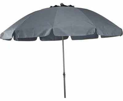 Image de SIENA GARDEN Tropico Parasol Ø 2 gris anthracite/gris