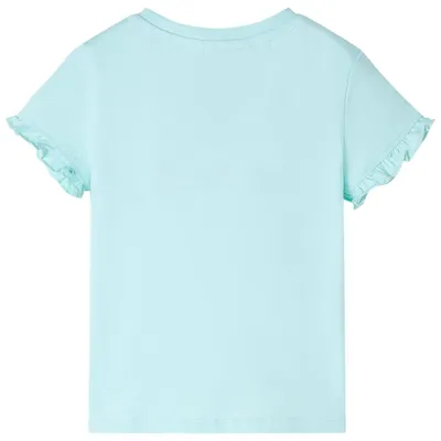 Immagine prodotto di vidaXL Camicia a maniche corte per bambini blu chiaro 116