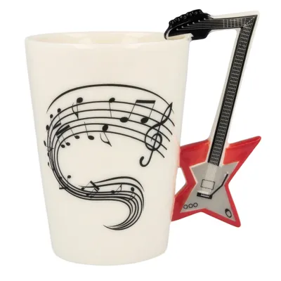 Immagine prodotto di Tazza Musica Chitarra regalo per insegnante spartiti