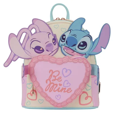Produktbild von Loungefly Disney Stitch & Angel Be Mine Rucksack