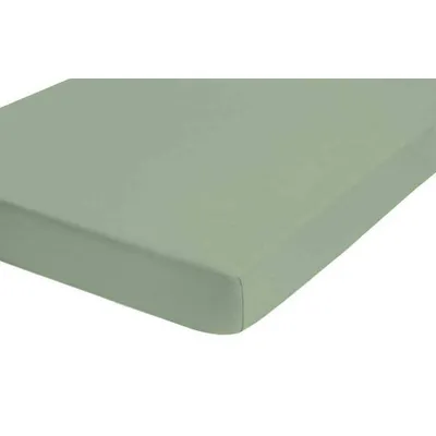 Produktbild von Biberna Frottee Spannbettlaken Stretch Spannbetttuch 100% Baumwolle Rundumgummi waschbar pflegeleicht hochwertig strapazierfähig 180x200 cm Fichte
