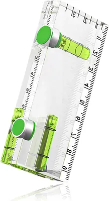 Imagen del producto de Nivel de burbuja mini, con imán, 95x40x14 mm, para mediciones precisas