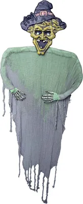 Produktbild von HEXE Lebensgroße Halloween Hexenfigur 190 cm