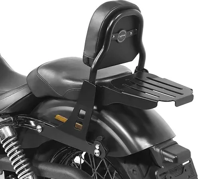 Obrázok produktu pre Sissy bar s nosičom batožiny pre Harley Dyna Low Rider S 16-17 black C