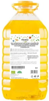 Obrázek produktu pro GASTRO - Olej slunečnicový na pečení a smažení 5L BIO PROBIO