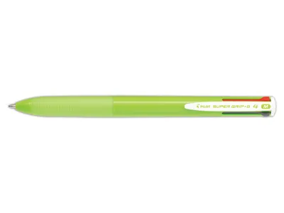 Zdjęcie produktu dla Pilot Super Grip G, Możliwość ponownego napełnienia, Czarny, Niebieski, Zielony, Czerwony
