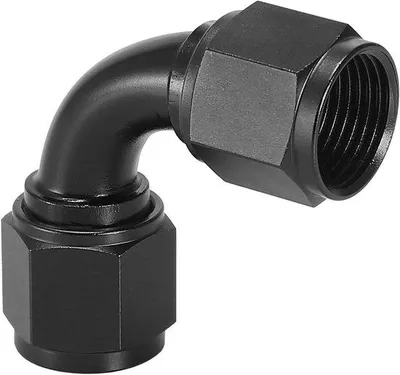 Immagine prodotto di Raccordo girevole per gasolio a 90 gradi, nero