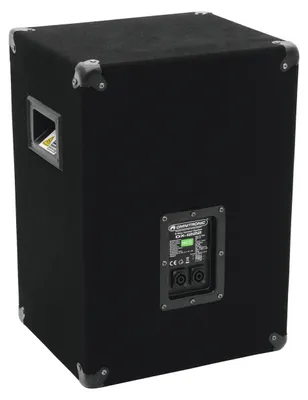 Zdjęcie produktu dla Omnitronic DX-1222, 3-drożny, 1.0 kan., Przewodowa, 300 W, 30 - 18000 Hz, Czarny