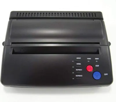 Obrázek produktu pro Přenosový kopírovací stroj Tattoo Stencil Stencil Copier Machine Pro Thermal Printer Paper Machine Stencil A4-A5 - černý