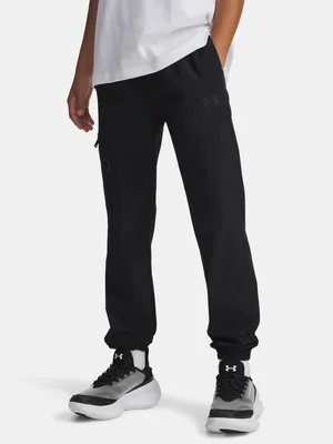 Zdjęcie produktu dla Dres Under Armour UA B Unstoppable dla chłopców, biało-czarny, rozmiar YXS