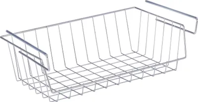 Image de WENKO Étagère Corbeille à suspendre Espace de rangement Plateaux pour vêtements Armoire Cuisine Corbeille de rangement