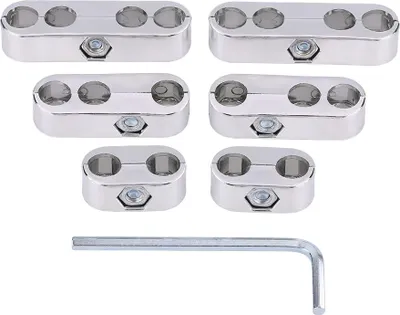 Obrázek produktu pro koncovky zapalovacích svíček 7 mm 8 mm pro Chevy Ford & Mopar Stříbrná