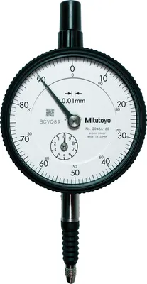 Obrázok produktu pre MITUTOYO 2046A Číselníková mierka Rozsah merania 10 mm Odčítanie 0,01 mm Analógová čierna