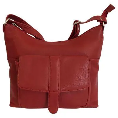 Produktbild von C6030 Cinino Umhängetasche Ledertasche Rot