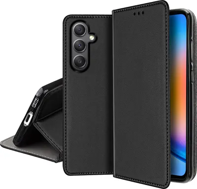 Immagine prodotto di CUSTODIA IN PELLE per SAMSUNG GALAXY A55 | A55 5G MAGNETICA BOOK TOKRA VETRO
