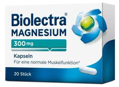 Immagine prodotto di Biolectra Magnesio 300 mg Capsule 20 Capsule