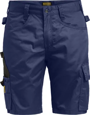Produktbild von Jobman - Cargo-Shorts für Herren BC5249 (50R) (Marineblau/Schwarz)