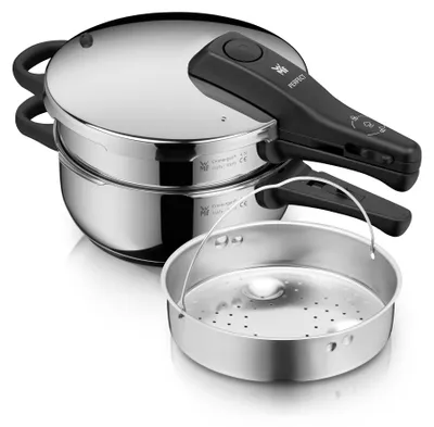 Obrázek produktu pro Tlakový hrnec P OnePot 4,5 l + 3 l + vložka + stohování