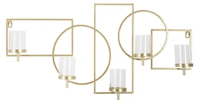 Immagine prodotto di FURNLUX Marie Gold portacandele 70cm / Colore principale: Oro / Dimensioni: 70 x 36 x 9 cm