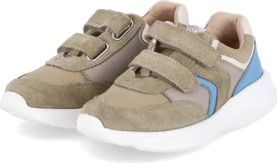 Produktbild von Bisgaard Kinder Sneaker Klettschuhe YUKI Grün Grau Blau Leder & Textil Größe:29
