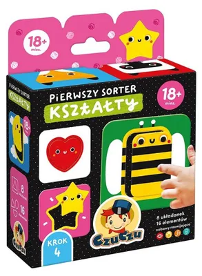 Obrázek produktu pro Sorter Pierwszy Kształty CzuCzu