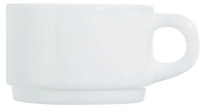 Image de Tasse blanche 14 cl Empilable - Luminarc