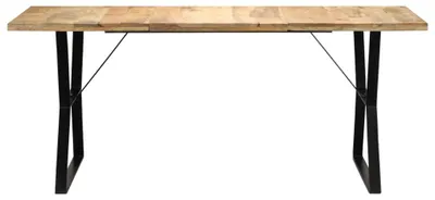 Imagen del producto de vidaXL Mesa de comedor, 180x90x76 cm, madera maciza de mango