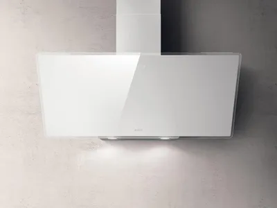 Immagine prodotto di Cappa inclinata decorativa 90cm 713m3/h bianca Elica PRF0119829